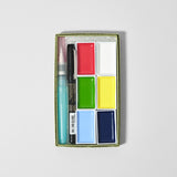 KURETAKE Gansai Tambi Japanese Watercolour Set 6 Colours
