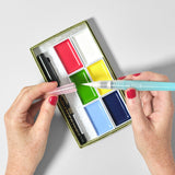 KURETAKE Gansai Tambi Japanese Watercolour Set 6 Colours