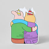 Happy Birthday Friends and Cake