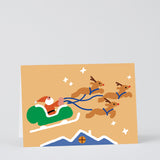 Santa and Sleigh