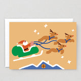 Santa and Sleigh