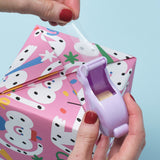 Rabbit Tape Dispenser Pearl Purple