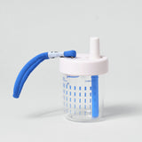 Chako Lab BoBo Plastic Cup White/Blue Dash