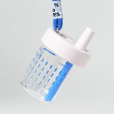 Chako Lab BoBo Plastic Cup White/Blue Dash
