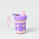Chako Lab BoBo Insulated Cup Pink/Purple Dot
