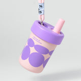 Chako Lab BoBo Insulated Cup Pink/Purple Dot