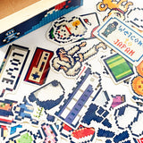 Miniature Sticker Box Japanese Pop Culture