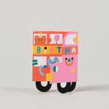 Bus Fold Out Card