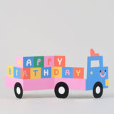 Truck Fold Out Card