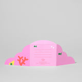 Hiding Crab Fold Out Card