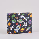 Space Kids Wrapping Paper