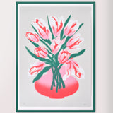 Vase and Flowers Silkscreen Print