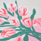 Vase and Flowers Silkscreen Print