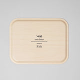 Leaves Deep Blue Rectangle Serving Tray