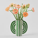 Small Butterfly Vase Green