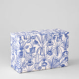 Plants Blue Wrapping Paper