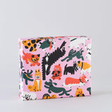 Dog's Day Out Wrapping Paper