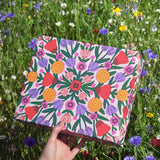 Floral Reflection Wrapping Paper