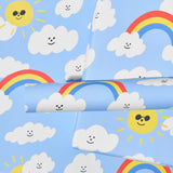 Suns and Clouds Wrapping Paper