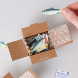 Haco Miniature Sticker Box Fish
