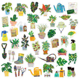Miniature Sticker Box Green Market Garden