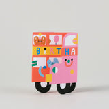 Bus Fold Out Card