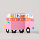 Bus Fold Out Card
