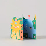 Jungle Fold Out Card