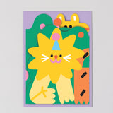 Jungle Fold Out Card