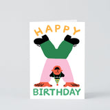 Happy Birthday Handstand