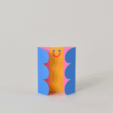 Butterfly Fold Out Card