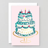 Happy Birthday Cake and Candle