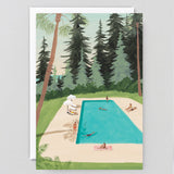 Poolside