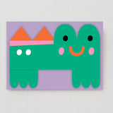 Croc Fold Out Card