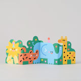 Jungle Fold Out Card
