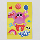 Pinky Sticker Card