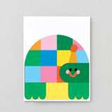 Birthday Tortoises Fold Out Card