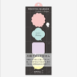 MD Paper Mini Sticky Memo Block - Speech Bubbles