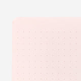 Midori Notebook A5 Colour Dot Grid Pink
