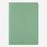 Midori Notebook A5 Colour Dot Grid Green
