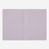 Midori Notebook A5 Colour Dot Grid Purple