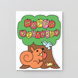 Happy Birthday Squirrel