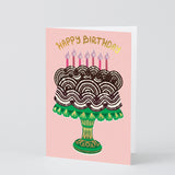 Cake & Candles Happy Birthday
