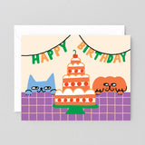 Happy Birthday Cat & Dog