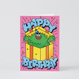 Happy Birthday Guy In Present