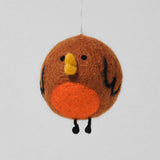 Robin Felt Hanging Decoration