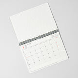 2026 Notebook Desk Calendar Ivory