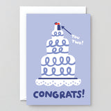 Congrats Wedding Cake