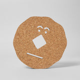Round Face Cork Trivet