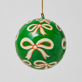 Green Bows Bauble